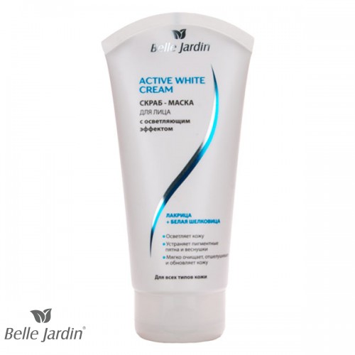 ACTIVE WHITE - Krema za piling lica sa efektom izbeljivanja sa ekstraktom sladića i duda 200ml